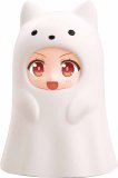 Nendoroid More White Ghost Cat Kigurumi Face Parts Case Figure Accessory