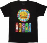 Bob's Burgers Stained Glass Black T-Shirt