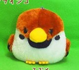 Kotori Tai Fluffy Birds 3'' Suzume Sparrow Amuse Prize Plush Key Chain