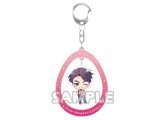Yuri On Ice Jean-Jacques Leroy Spinning Key Chain