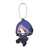 Arknights Blue Poison Capsule Rubber Mascot 4 Key Chain