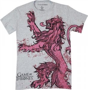 Game of Thrones Lannister T-Shirt Gray
