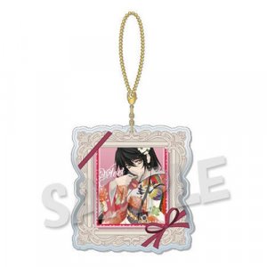 Tales of Link Series Velvet Dress Up Clear Charm Key Chain
