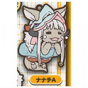 Made in Abyss Nanachi Happy Rubber Capsule Key Chain