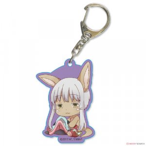 Made in Abyss Nanachi Purple Bell House Acrylic Key Chain