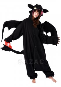 How To Train A Dragon Toothless Adult Size Kigurumi