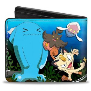 Pokemon X&Y Starters and Bad Guys Buckle Down Bifold Wallet