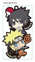 Naruto Naruto and Minato Pair Rubber Phone Strap NEW