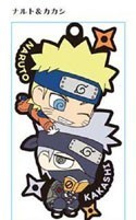 Naruto Naruto and Minato Pair Rubber Phone Strap NEW