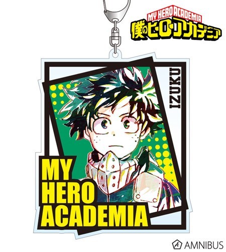 Rubber Key Chain My Hero Academia Neito Monoma and Tetsutetsu Pita!!!