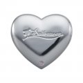 Sailor Moon Logo Silver Heart Logo Plastic Gashapon Compact