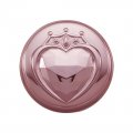 Sailor Moon Logo Pink Round Heart Plastic Gashapon Compact