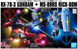 Gundam RX-78-3 Gundam G3 Vs. Rick-Dom HGUC Model Kit Figure