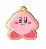 Kirby Smiling Cookie Charm Key Chain