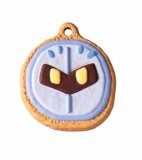 Kirby Meta Knight Face Cookie Charm Key Chain