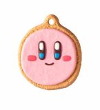 Kirby Face Cookie Charm Key Chain