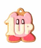 Kirby 1Up Cookie Charm Key Chain