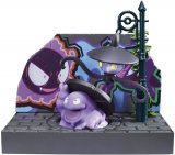 Pokemon 3'' Ghastly Grimer Lampent Night Alley Collection Town Trading Figure