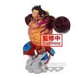 One Piece Monkey.D.Luffy Gear4 [The Brush] Colosseum 3 Super Master Stars Piece Banpresto World Figure