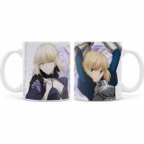 Fate Grand Order Saber and Saber Alter Coffee Mug Cup