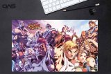 Street Fighter Group Playing Card Play Mat Mouse Pad
