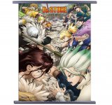 Dr. Stone Group Battle Wall Scroll Poster