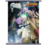 Dr. Stone Group Action Wall Scroll Poster