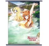 The Rising of the Shield At the Onsen Wall Scroll Poster