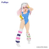 Super Sonico Concept Figure 80's Another Color Blue re-run Furyu Prize Figure