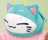 Nemuneko 12'' Blue Dragon Sleeping Cat Plush