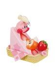 Kirby's Bakery Cafe 3'' Kirby Strawberry Cake Trading Figure