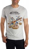 Avatar the Last Airbender Group White T-Shirt