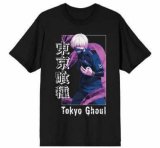 Tokyo Ghoul Kaneki Adult Men's Black T-Shirt