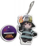 Fire Force Maki Oze Acrylic Stand Key Chain