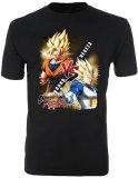 Dragonball Z Goku Vs. Vegeta Black Men's T-Shirt