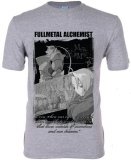 Fullmetal Alchemist Ed and Al Gray Adult Men's T-Shirt