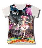 Puella Magi Madoka Magica Full Color Homura and Madoka Junior's T-Shirt
