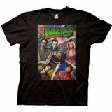 Big Bang Theory Bazinga Comic Cover T-Shirt