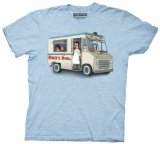 Bob's Burgers Food Truck Men's Blue T-Shirt