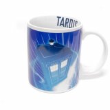 Doctor Who Blue Tardis Coffee Mug Cup