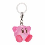 Kirby's Dreamland Kirby Jumping on Ring Mejirushi Fastener Accessory