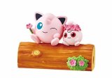 Pokemon Jigglypuff, Igglybuff Side by side! Connect! Nakayoshi Tree 2 A carefree afternoon Rement Trading Figure