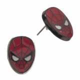 Spiderman Mask Face Earrings