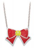 Sailor Moon Glitter Bow Necklace