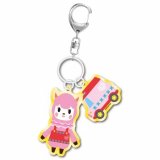 Animal Crossing Reese and Charm Key Chain