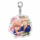 Tokyo Revengers Smiley and Mucho Acrylic Key Ring Key Chain Pairs Close Up