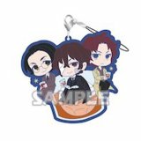 Bungo Stray Dogs Group Drinking Whiskey Rubber Phone Strap