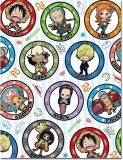 One Piece SD Badges Sublimation Throw Blanket