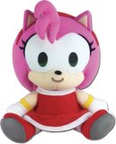 Sonic the Hedgehog 7'' Amy Sitting Plush Doll