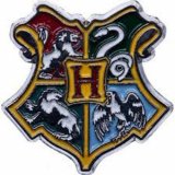 Harry Potter Hogwarts Crest Lapel Pin